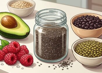 Los 5 alimentos que aportan más fibra por porción que la avena
