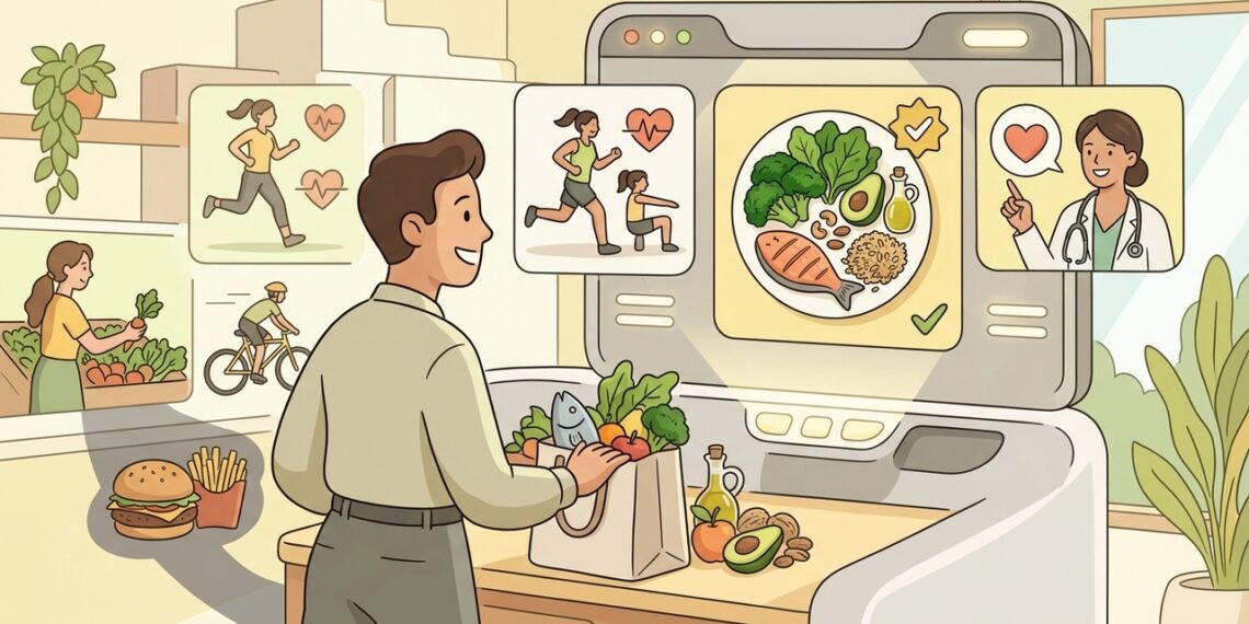 Las nuevas guías cambian cómo controlar el colesterol LDL (Imagen generada por inteligencia artificial)