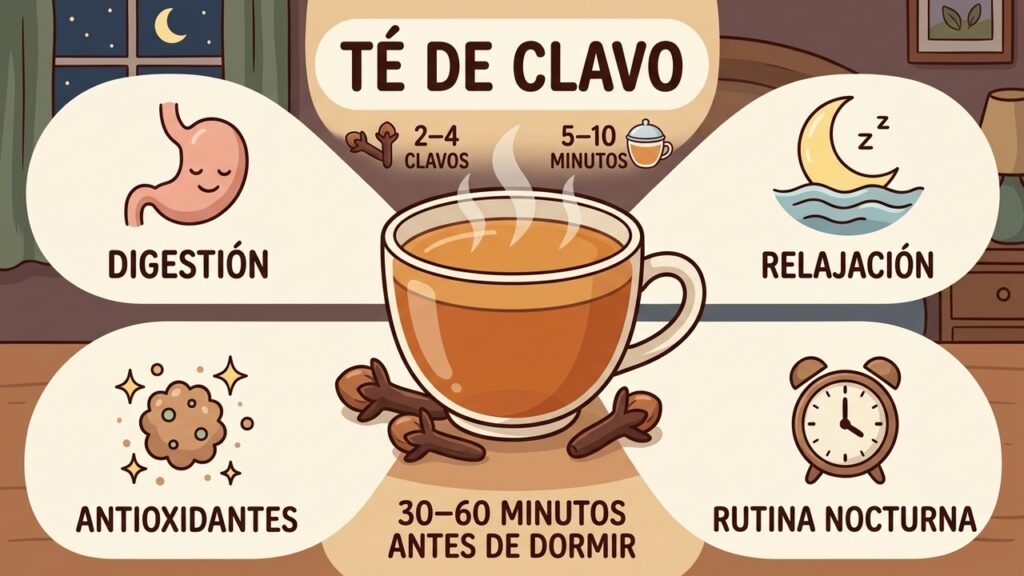El té de clavo que puede mejorar tus noches