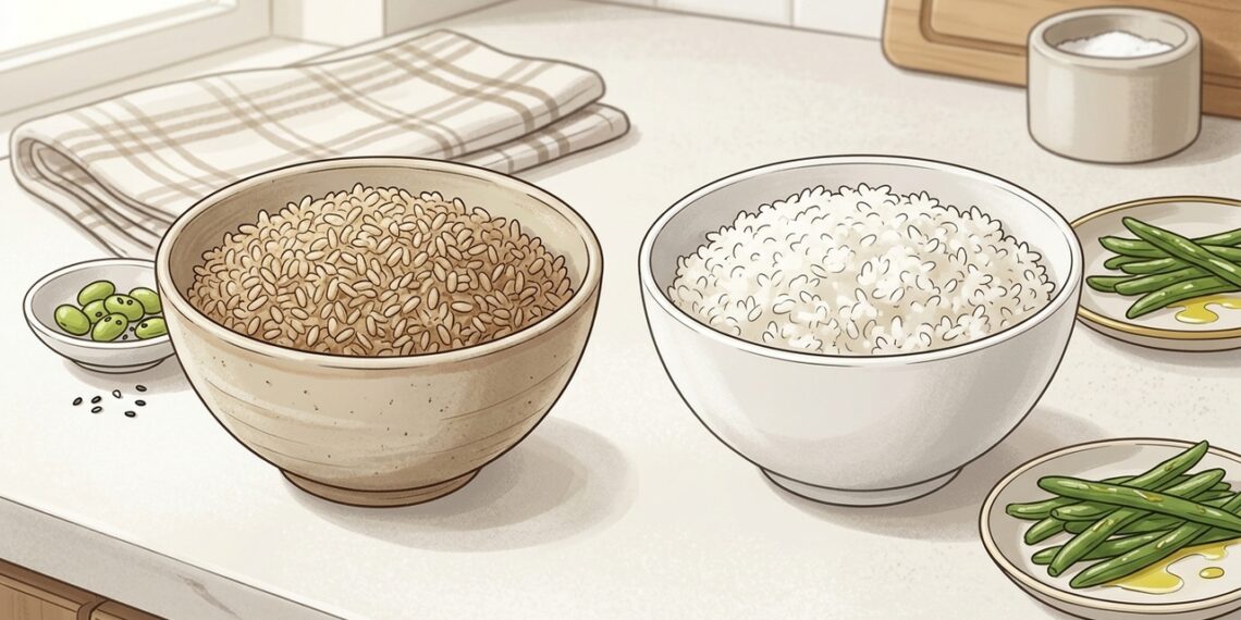 Diferencias entre el arroz integral y el arroz blanco y cuál elegir
