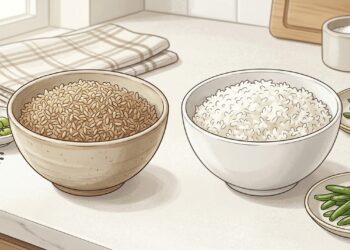Diferencias entre el arroz integral y el arroz blanco y cuál elegir