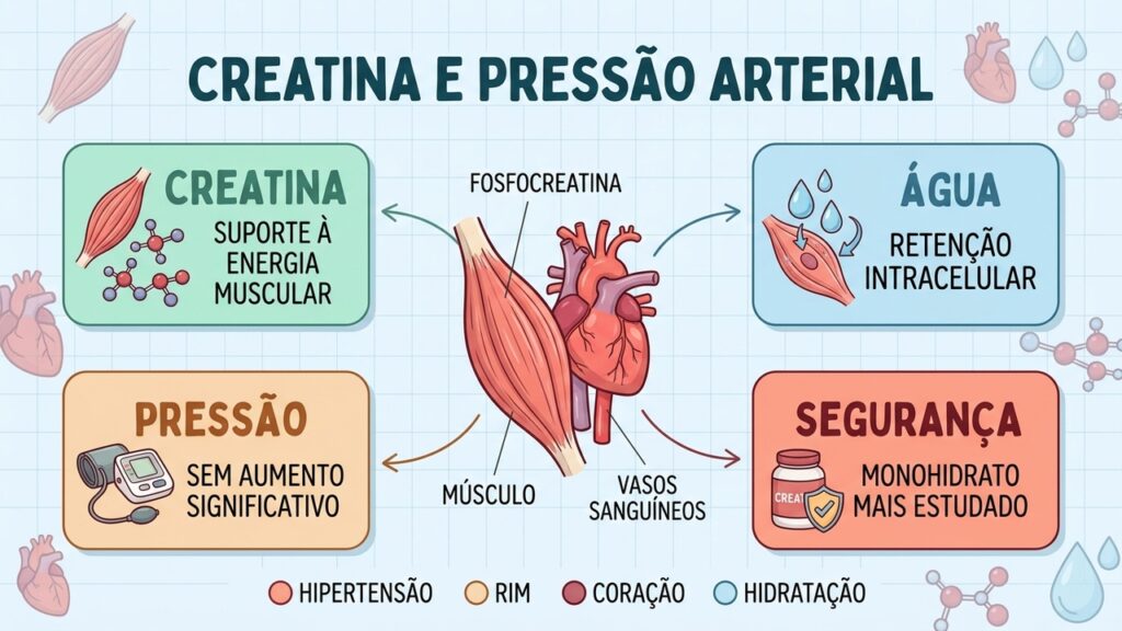 Creatina y presión arterial tienen una relación inesperada
