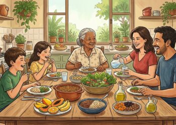 Dieta y longevidad: comer más vegetales y menos ultraprocesados puede ayudar a la salud a largo plazo