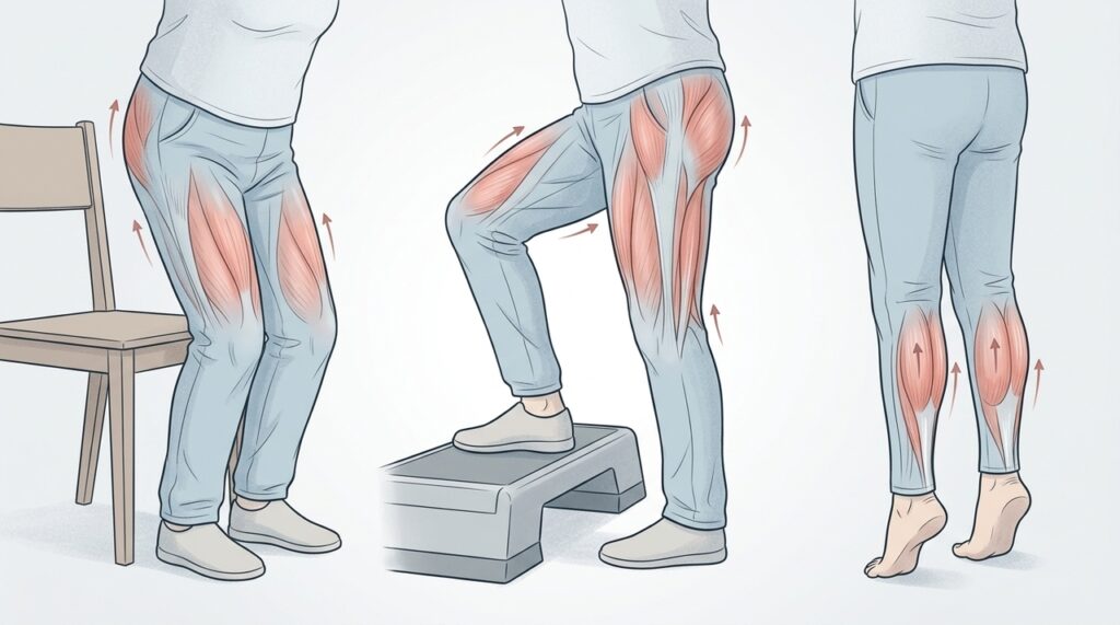 Sarcopenia: cómo recuperar la fuerza muscular en las piernas