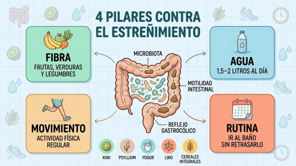 El error diario que puede empeorar el estreñimiento
