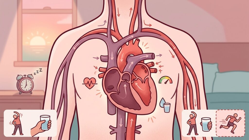 El momento del día en que aumenta el riesgo de infarto