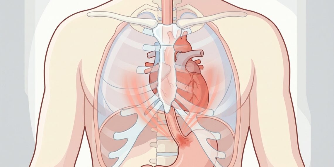 ¿Cómo saber si el dolor de pecho está relacionado con el corazón o con la digestión?