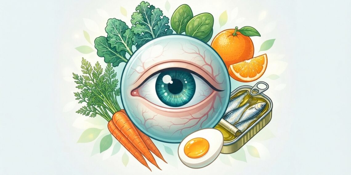 ¿Qué alimentos ayudan a cuidar la salud de los ojos?