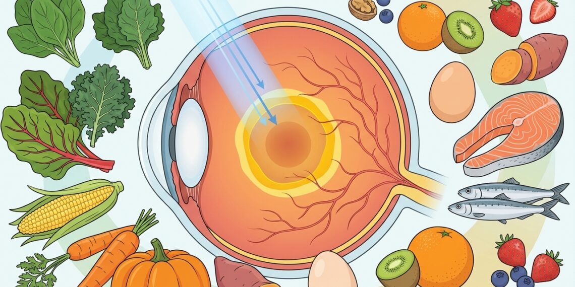 Diez alimentos que ayudan a cuidar la salud de los ojos