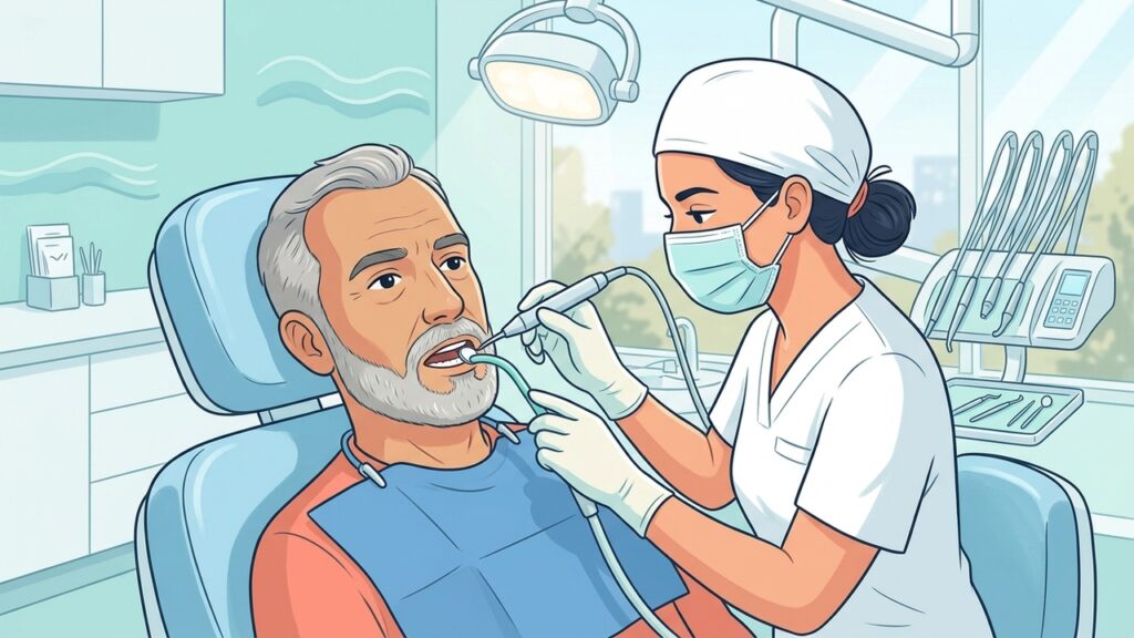 Una limpieza profesional elimina el cálculo dental que el cepillado doméstico no puede retirar