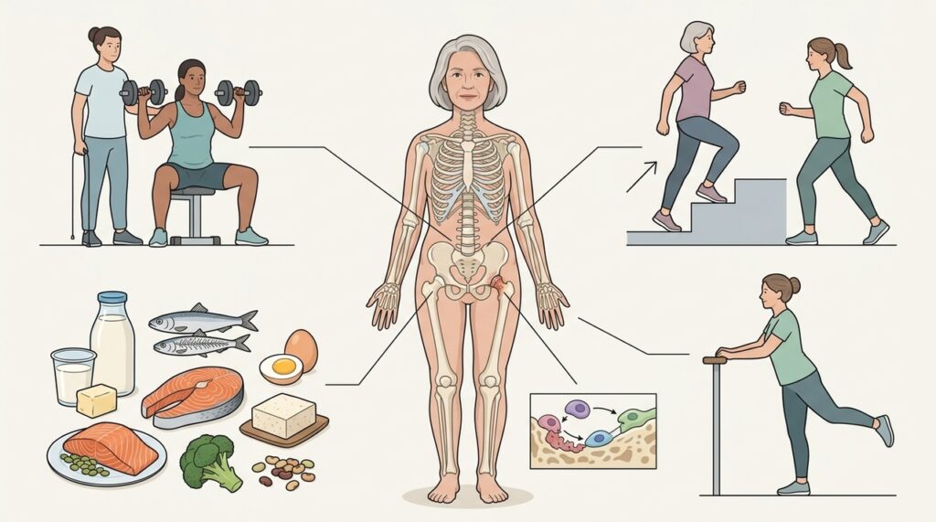 ¿Cómo mejorar la salud de los huesos? Hábitos simples para incluir en la rutina