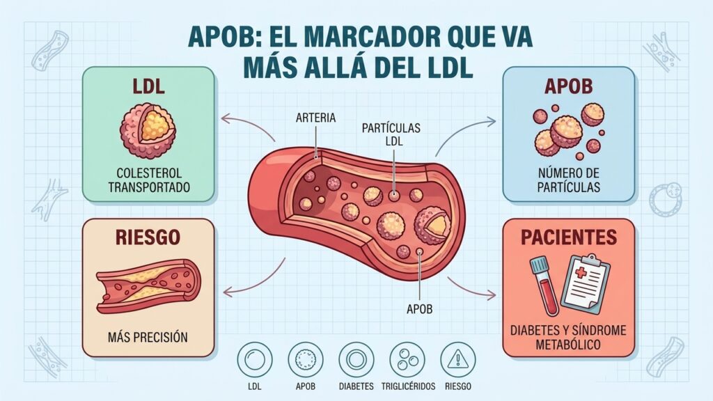 El análisis que revela un riesgo cardíaco que el LDL puede ocultar (Imagen generada por inteligencia artificial)