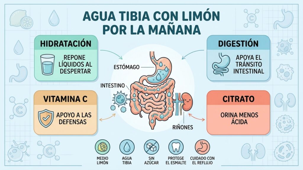 El sencillo ritual matutino que puede cuidar tu digestión