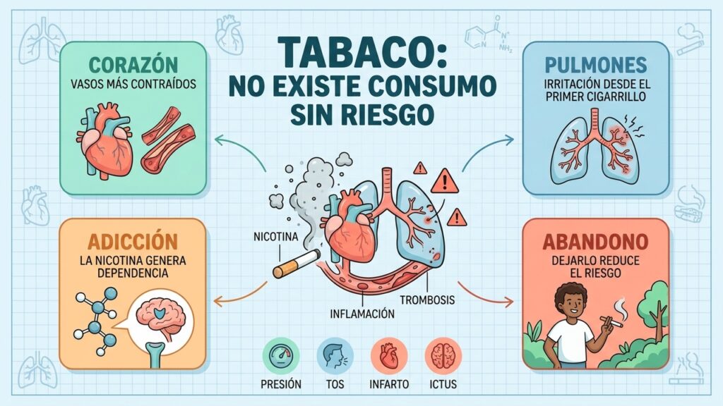 Corazón, pulmones, adicción y abandono explican por qué fumar poco tampoco es inocuo