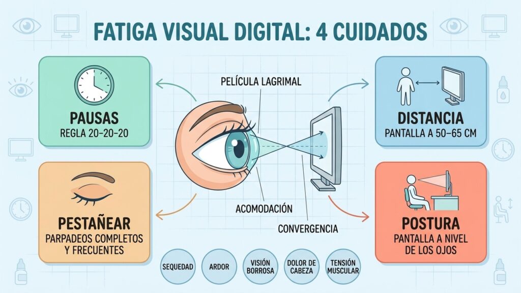 Tus ojos podrían estar pagando el precio de las pantalla