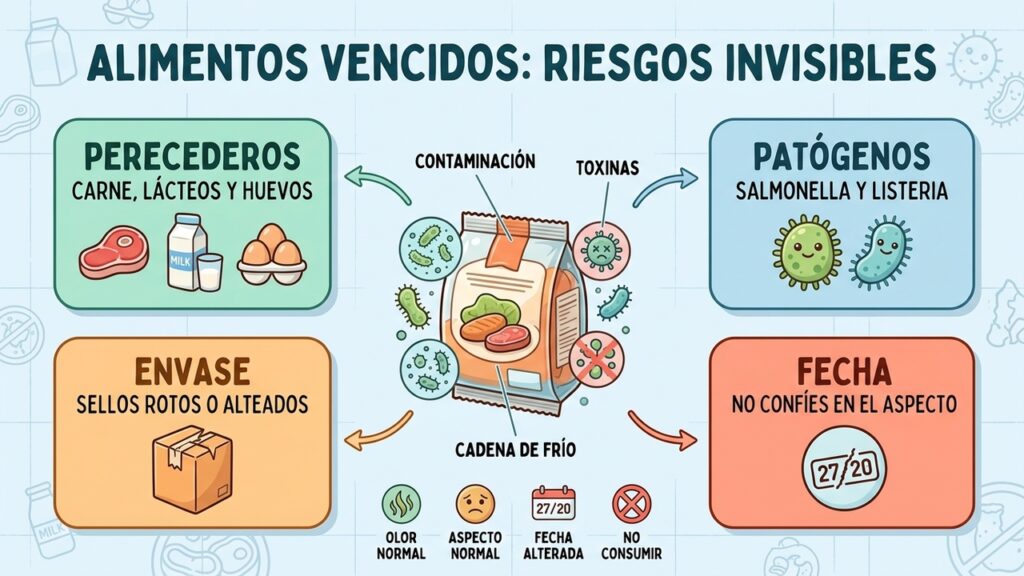 El error con los alimentos vencidos que debes evitar