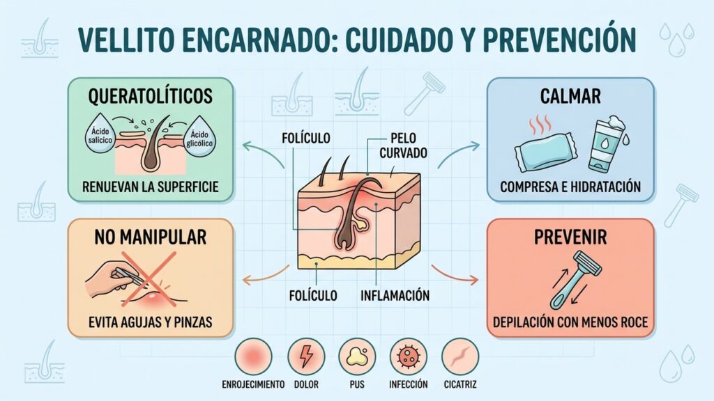 La solución para el vello encarnado que irrita tu piel