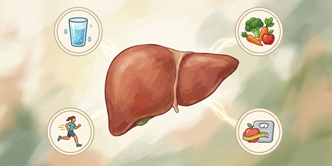 Hábitos cotidianos ayudan a reducir la acumulación de grasa y proteger el hígado.