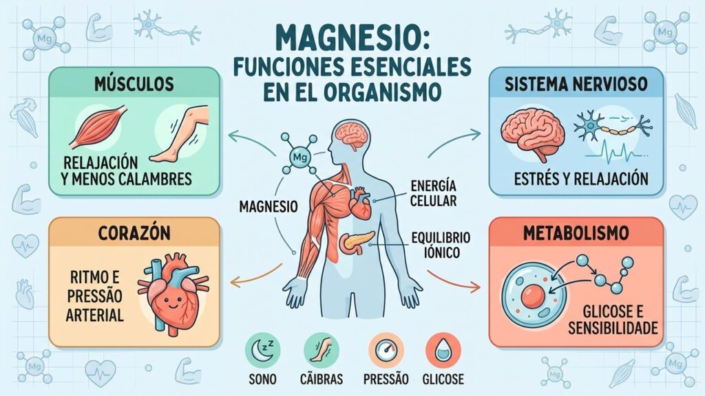 La falta de magnesio puede causar estas señales
