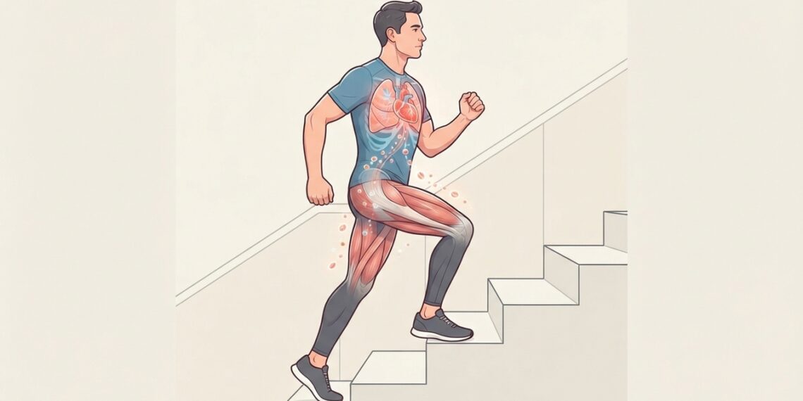 ¿Es señal de mala forma física si te falta el aire al subir escaleras?