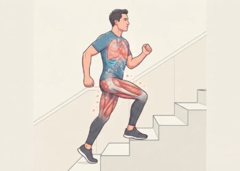 ¿Es señal de mala forma física si te falta el aire al subir escaleras?