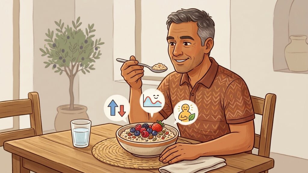 Avena diaria y sus efectos sobre el colesterol y el peso