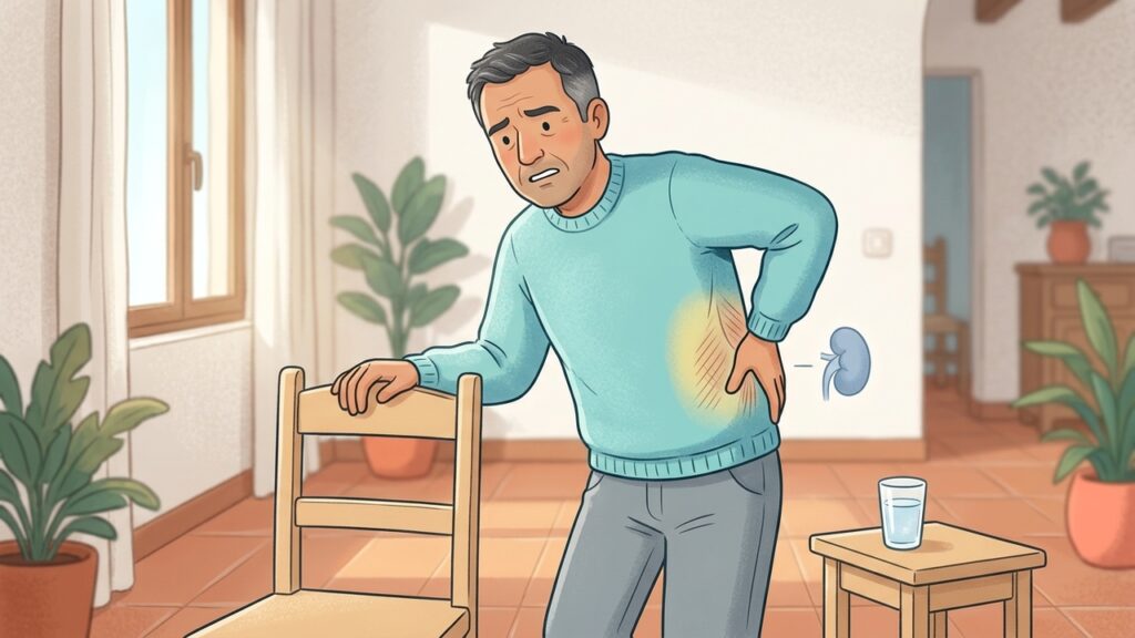 El dolor lumbar puede proceder de músculos, riñones o nervios, y cada origen tiene pistas diferentes.