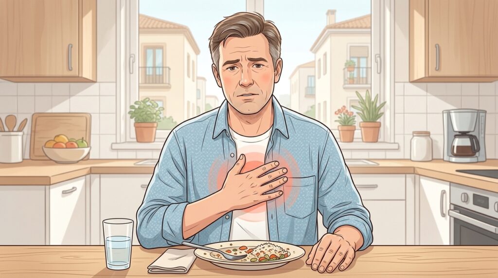 ¿Cómo saber si el dolor de pecho está relacionado con el corazón o con la digestión?