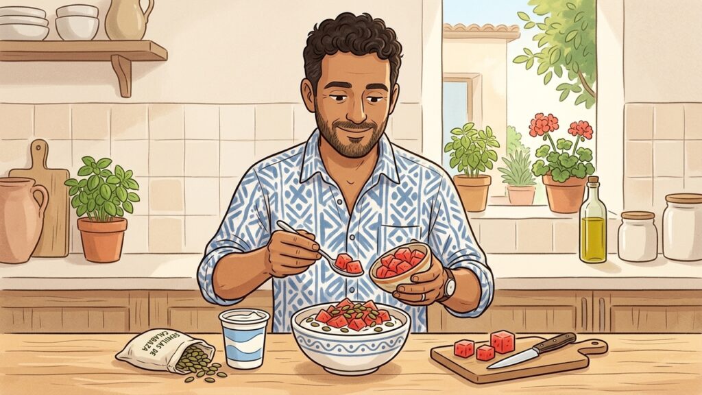 Combinar sandía con proteína y grasas saludables ayuda a moderar su impacto glucémico