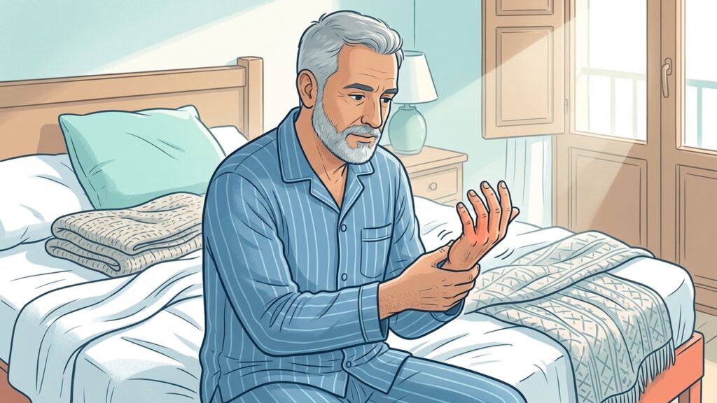 La postura al dormir que puede causar hormigueo