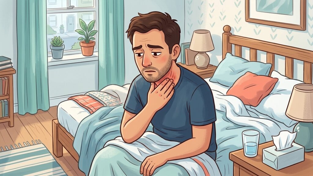 Dolor intenso, fiebre y exudados pueden indicar una amigdalitis estreptocócica que requiere evaluación.