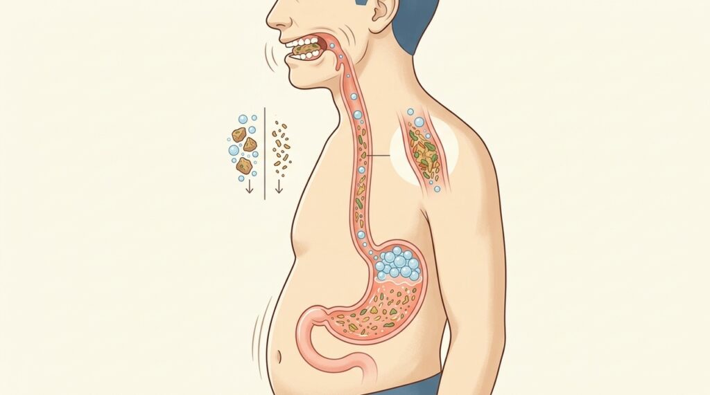Una manera simple de prevenir la sensación de hinchazón después de comer