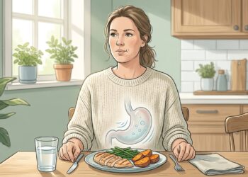 Una manera simple de prevenir la sensación de hinchazón después de comer