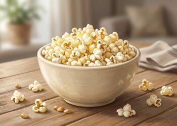 Las palomitas naturales pueden ser un snack integral rico en fibra y polifenoles.