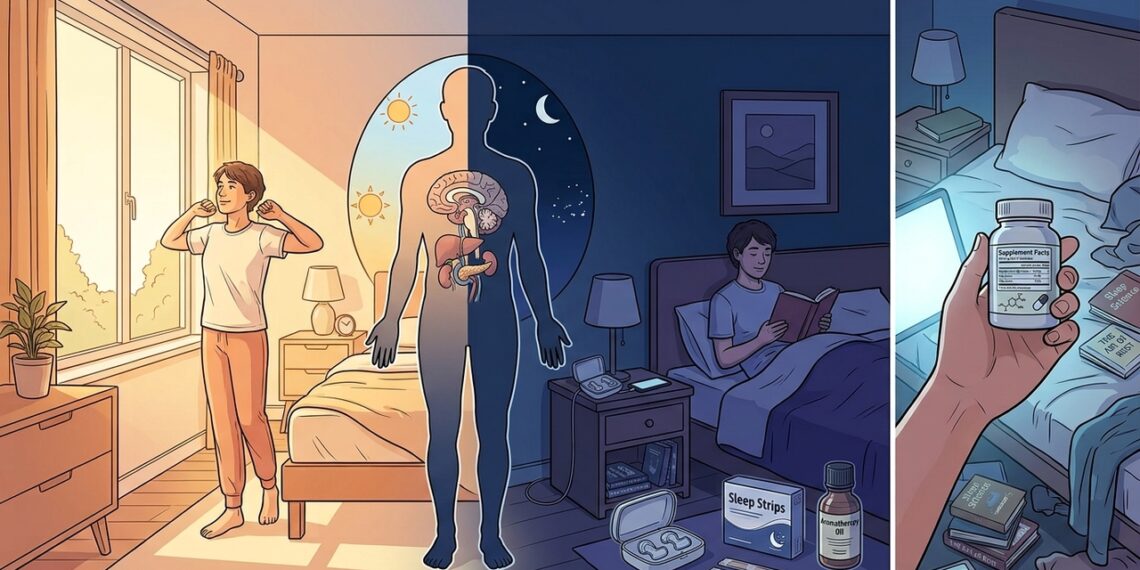 Suplementos o hábitos de sueño: qué conviene priorizar para dormir mejor