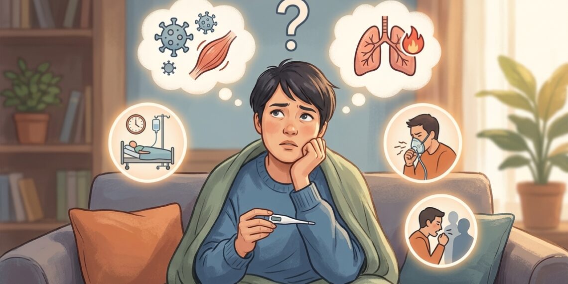 La dificultad respiratoria y el empeoramiento tras mejorar pueden indicar neumonía y requieren valoración médica.