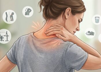 Elevar el móvil y variar la postura ayuda a reducir tensión cervical.