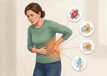 El dolor lumbar irradiado puede señalar compresión nerviosa y requiere atención a otros síntomas.