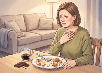 ¿Sientes acidez o ardor después de comer? Prueba estos hábitos simples