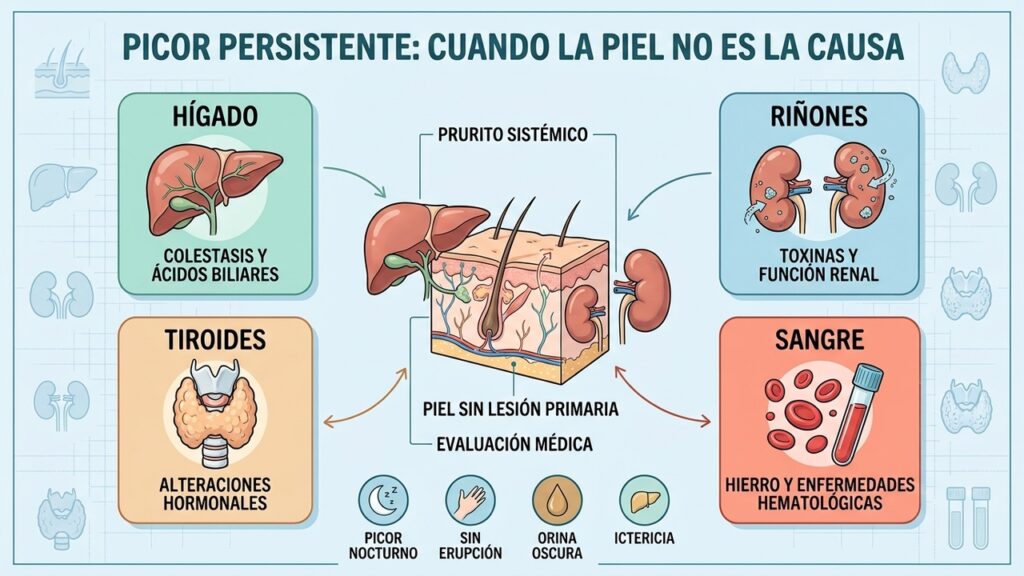 Si te pica todo el cuerpo esta señal merece atención