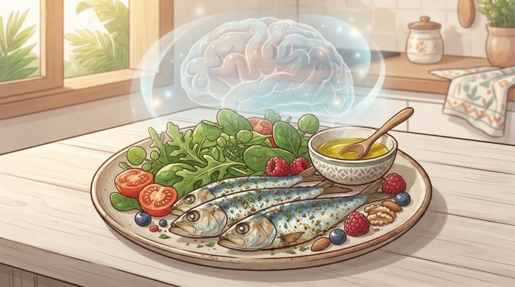 ¿Qué alimentos ayudan a cuidar la salud del cerebro?