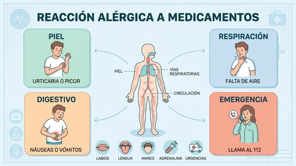 La reacción que puede empezar con un simple picor y agravarse rápido