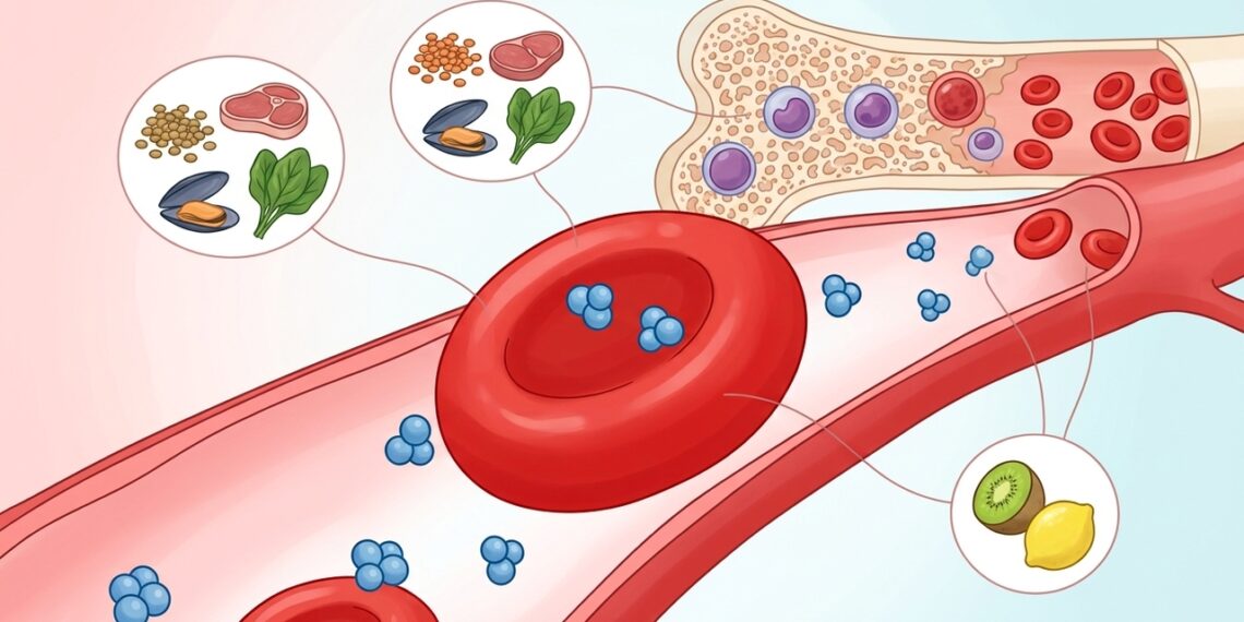 El mejor nutriente para cuidar la sangre y prevenir la anemia