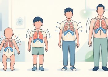 ¿Cuál es la frecuencia respiratoria normal para cada edad?