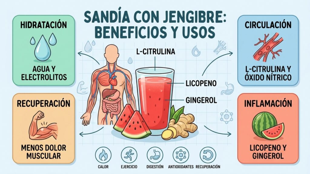 Esta bebida refrescante ayuda a combatir la inflamación