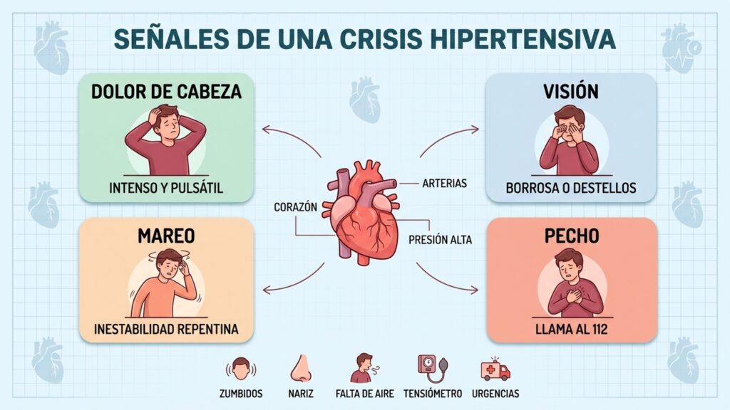 Los síntomas de una subida de tensión que nunca debes ignorar
