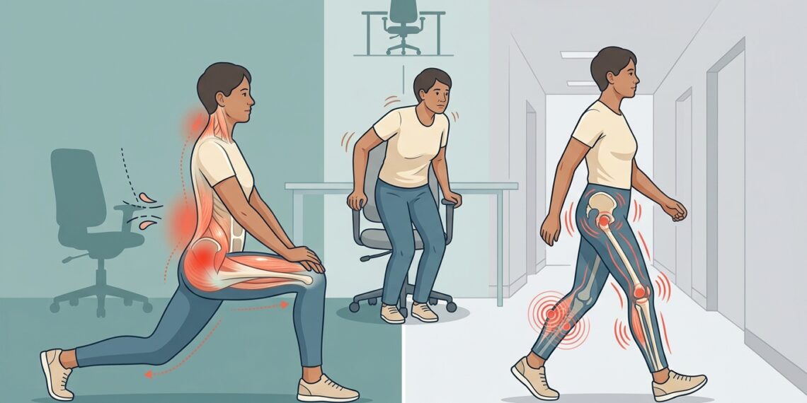 Estirarse o caminar: ¿qué ayuda más a aliviar la rigidez después de estar mucho tiempo sentado?