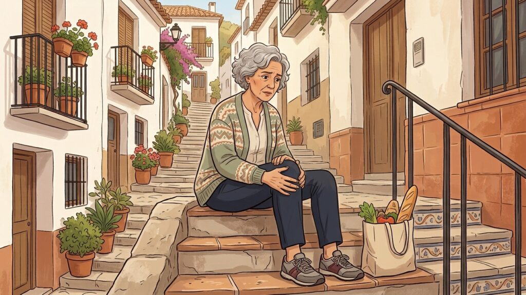 La artrosis puede comenzar con dolor mecánico y rigidez articular leve.