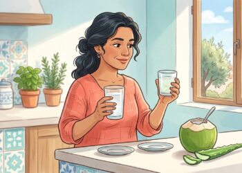La diferencia entre agua de coco y aloe vera sorprende