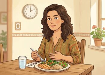 El hábito al comer que muchos culpan por la gastritis